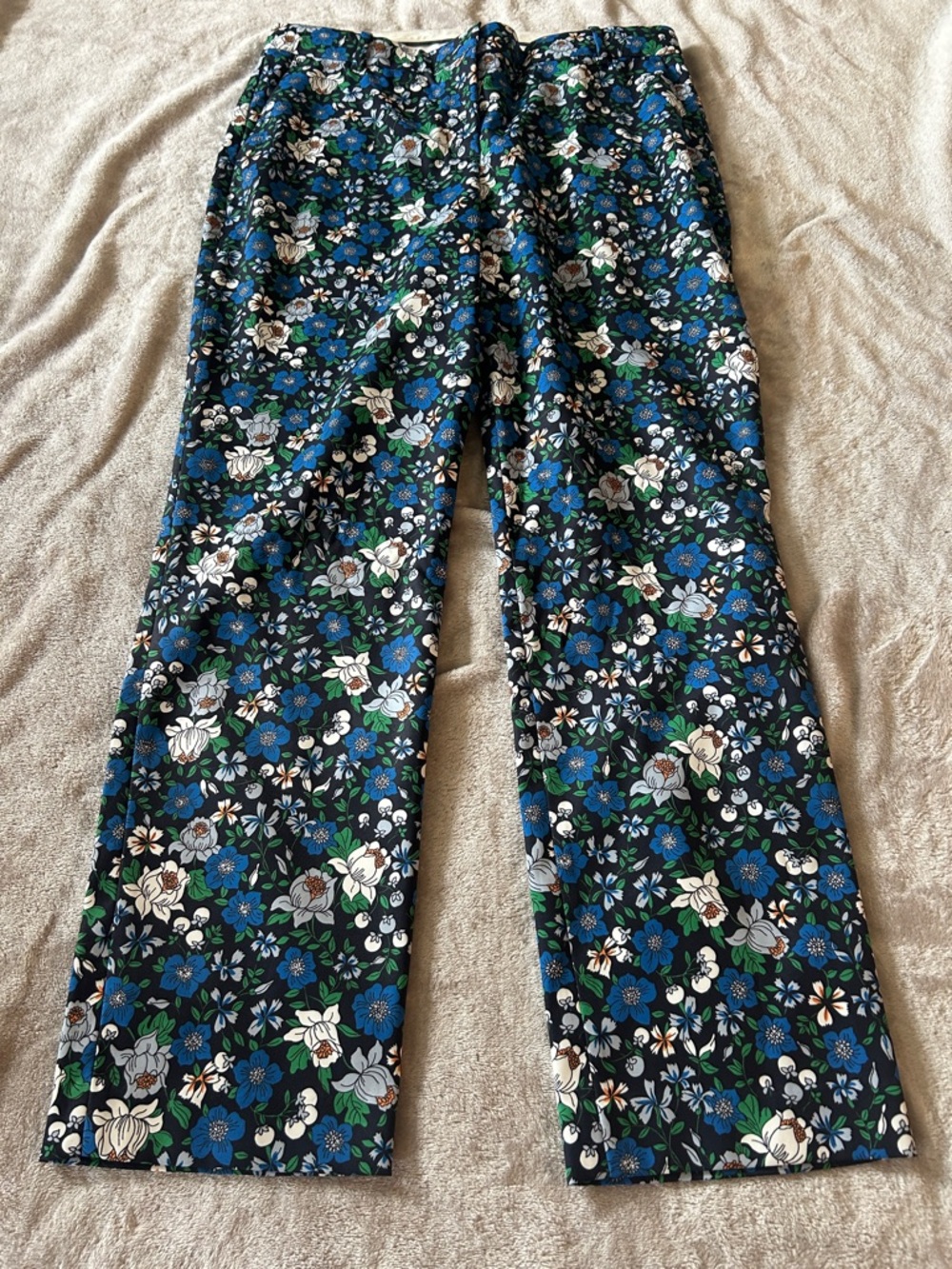 Tory sport floral straight leg pants
